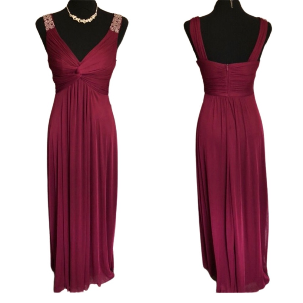 {DFI Los Angeles} Maroon Dress